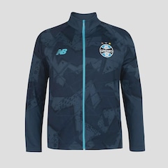 Jaqueta do Grêmio Pré-Jogo 2026 New Balance Masculina - Foto 1