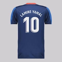 Camisa do Barcelona 10 Lamine Yamal Infantil - Foto 1