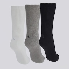 Kit 3 Pares de Meia Cano Longo Lupo Sport Walk Masculino - Foto 2