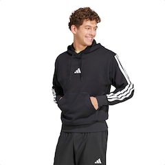 Blusa adidas Moletinho Com Capuz Essentials 3 Stripes Masculina - Foto 1