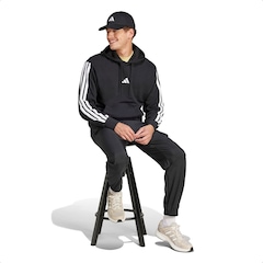 Blusa adidas Moletinho Com Capuz Essentials 3 Stripes Masculina - Foto 4