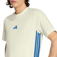Camiseta adidas Jersey 3-Stripes Essentials Masculina - Foto 3