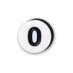 Jibbitz™ Crocs Número Zero - Foto 1