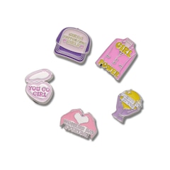 Kit Jibbitz™ Dia das Mulheres Pack com 5 Peças - Foto 1