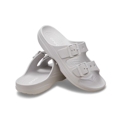 Sandália Crocs Saturday Sandal Atmosphere - Unissex - Foto 4