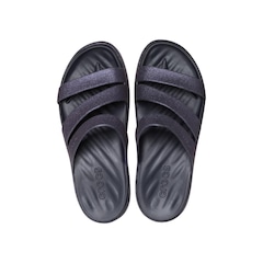 Sandália Crocs Getaway Glimmer Strappy - Unissex - Foto 4