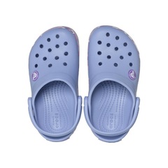 Sandália Crocs Crocband Glow Confetti Band Clog T - Infantil - Foto 4