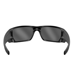 Óculos de Sol Unissex Oakley Fuel Cell Polished Black Grey Polarizado - Foto 4