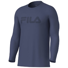 Camiseta Manga Longa Fila Basic Sports - Masculina - Foto 1