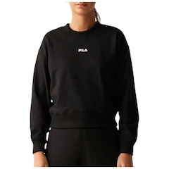 Blusão Moletom Fila Comfort Classic Light Feminino - Foto 1