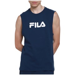 Camiseta Regata Fila Letter - Masculina - Foto 1