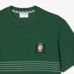Camiseta Masculina em Piqué com Emblema Bordado Lacoste - Foto 5