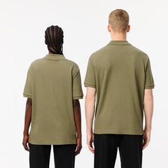 Camiseta Polo Unissex Loose Fit L.12.12 Com Emblema Lacoste - Foto 3