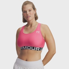 Top Feminino HeatGear Authentics Mid Under Armour - Foto 3