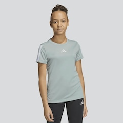 Camiseta Infantil adidas 3 Stripes Logo - Foto 1