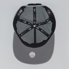 Boné Aba Reta New Era MLB New York Yankees Silver Wing 950AF Unissex - Foto 4