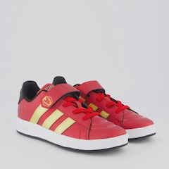 Tênis Infantil Grand Court Marvel Homem de Ferro EL adidas - Foto 2