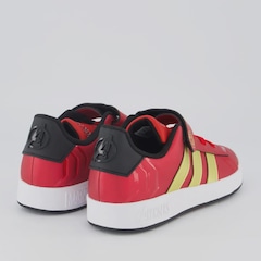 Tênis Infantil Grand Court Marvel Homem de Ferro EL adidas - Foto 3