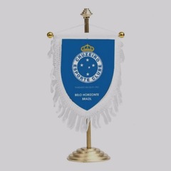 Estandarte de Mesa Cruzeiro Unissex FutFanatics - Foto 1