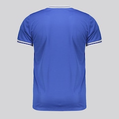 Camisa Cruzeiro Retrô Jacquard FutFanatics Masculina - Foto 3