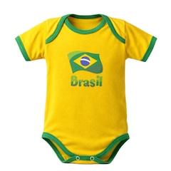 Body do Brasil Torcida Baby Oficial - Foto 1