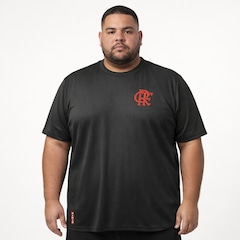 Camisa do Flamengo Nação Dark Plus Size - Masculina - Foto 1