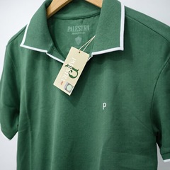 Camisa do Palmeiras Polo Palestra Gola V - Masculina - Foto 3