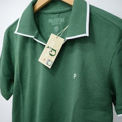 Camisa do Palmeiras Polo Palestra Gola V Pluz Size - Masculina - Foto 3