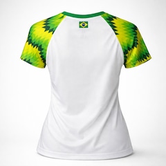 Camisa Brasil Essence Branca RetrôMania - Feminina - Foto 4