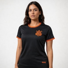 Camisa do Corinthians Estampada Dry Feminina - Foto 2