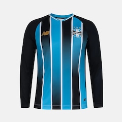Camisa do Grêmio I 26/27 Manga Longa New Balance Masculina - Foto 1
