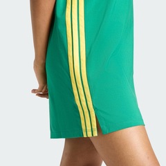 Vestido Camiseta adidas Essentials Três Listras em malha simples Feminino - Foto 6