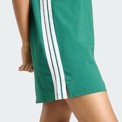 Vestido Camiseta adidas Essentials Três Listras em malha simples Feminino - Foto 5
