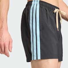 Short de natação adidas Três Listras 5 polegadas Masculino - Foto 5