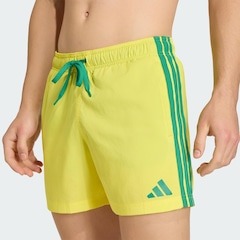Short de natação adidas Três Listras 5 polegadas Masculino - Foto 5