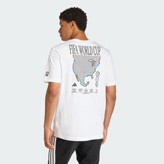 Camiseta adidas Mapa Copa do Mundo FIFA Masculina - Foto 3