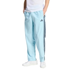 Calça adidas em Malha e Bainha Aberta Essentials Três Listras Masculina - Foto 1