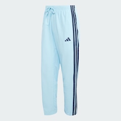 Calça adidas em Malha e Bainha Aberta Essentials Três Listras Masculina - Foto 2