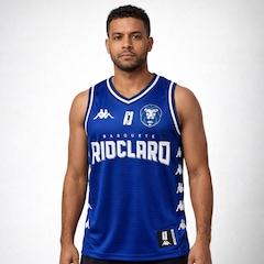 Camisa do Rio Claro Kappa Regata I Torcedor - Masculina - Foto 2