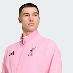 Jaqueta Hino Z.N.E. Liverpool FC adidas Masculino - Foto 5