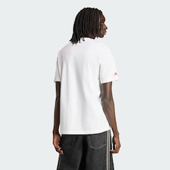 Camiseta do Flamengo Estampada da Temporada CR adidas Masculino - Foto 3