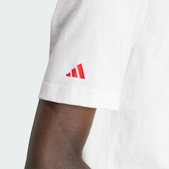Camiseta do Flamengo Estampada da Temporada CR adidas Masculino - Foto 5