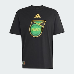 Camiseta Masculina Jamaica x Bob Marley DNA Estampada adidas - Foto 2