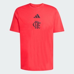 Camiseta do Flamengo Estampada CR DNA adidas Masculina - Foto 2