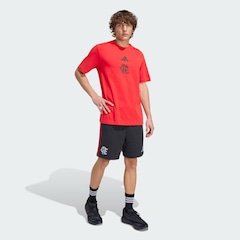 Camiseta do Flamengo Estampada CR DNA adidas Masculina - Foto 4