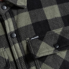 Jaqueta Masculina Bowered Lined WT26 Dark Olive Volcom - Foto 9