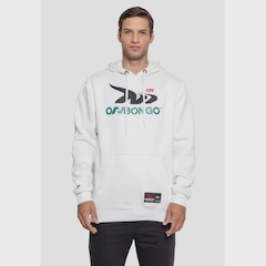 Moletom Masculino Onbongo Canguru Off White - Foto 1