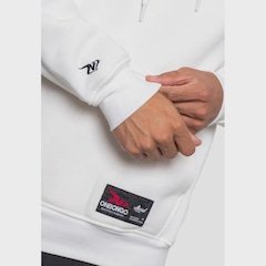 Moletom Masculino Onbongo Canguru Off White - Foto 4