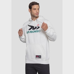 Moletom Masculino Onbongo Canguru Off White - Foto 5
