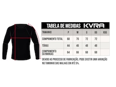 Camiseta Manga Longa Rash Guard Samurai KVRA HP - Unissex - Foto 6